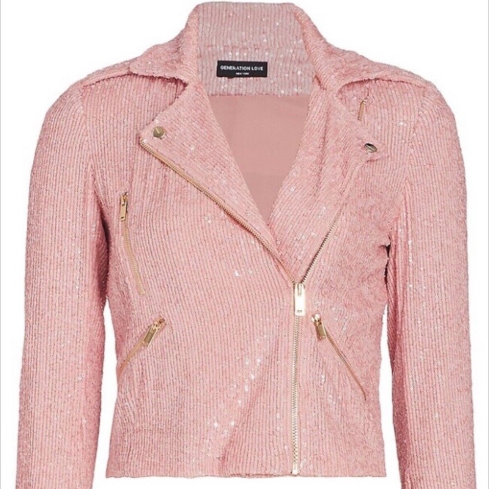 NWT Generation Love Robin Sequin Jacket
